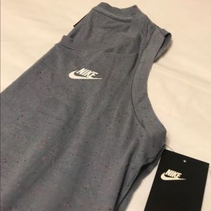 Grey Nike Speckled tank